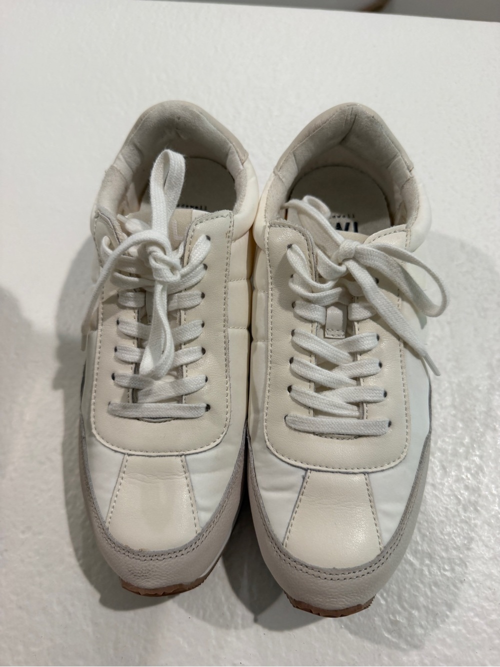 Madewell Casual White Trainer Sneakers
